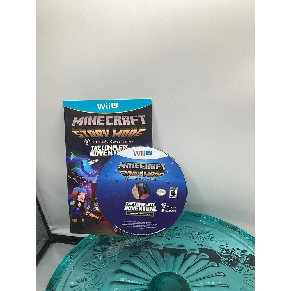 Minecraft Story Mode: The Complete Adventure (Nintendo Wii U, 2016) DISC ONLY